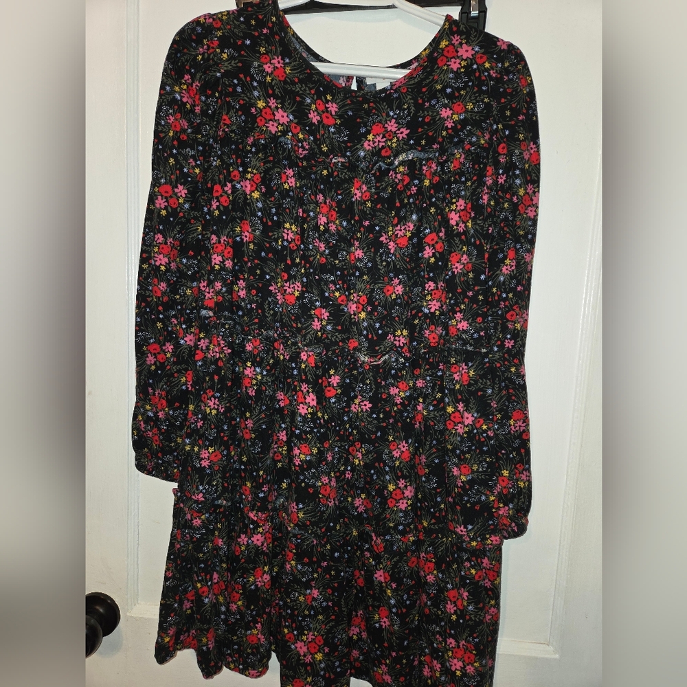 Cat & Jack Pink Bishop Sleeve Sundress